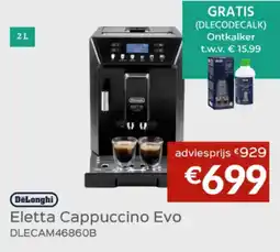 Selexion Delonghi eletta cappuccino evo DLECAM46860B aanbieding