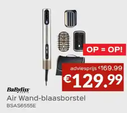 Selexion Babyliss air wand blaasborstel BSAS6555E aanbieding