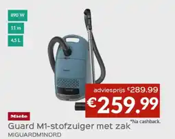 Selexion Miele Guard M1-stofzuiger met zak MIGUARDM1NORD aanbieding