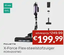 Selexion Rowenta X-Force Flex steelstofzuiger RORH2037WO aanbieding