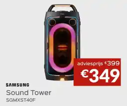 Selexion Samsung sound tower SGMXST40F aanbieding