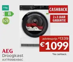 Selexion AEG Droogkast AXTR99BX66C aanbieding
