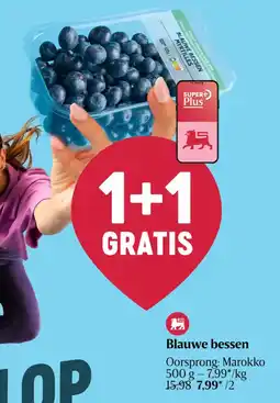 Delhaize Blauwe bessen aanbieding