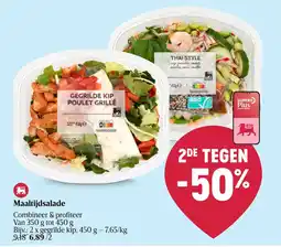 Delhaize Maaltijdsalade aanbieding