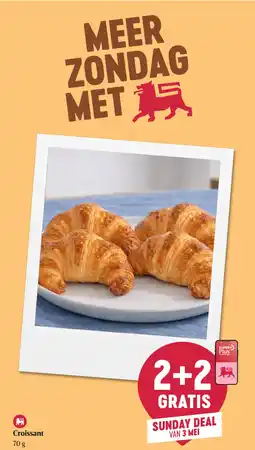 Delhaize Croissant aanbieding