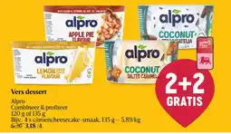Delhaize Vers dessert Alpro aanbieding