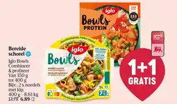 Delhaize Bereide schotel iglo bowls aanbieding
