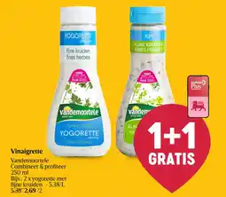 Delhaize Vinaigrette Vandemoortele aanbieding