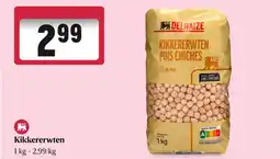 Delhaize Kikkererwten aanbieding