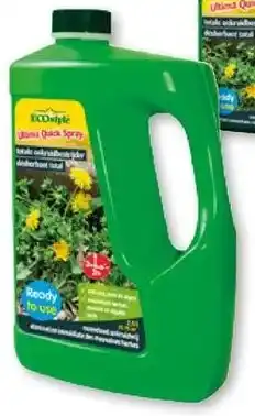 Hubo Totale onkruidbestrijder ultima quick aanbieding