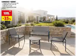 Hubo Loungeset genua aanbieding