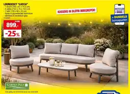 Hubo Loungeset lucca aanbieding