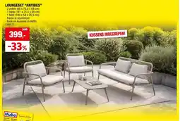 Hubo Loungeset antibes aanbieding