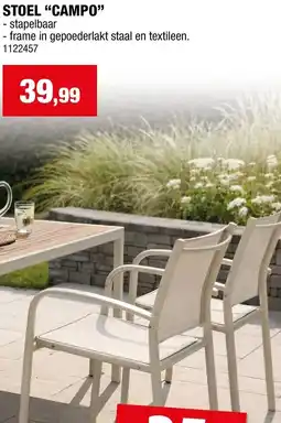 Hubo Stoel campo aanbieding