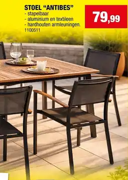 Hubo Stoel antibes aanbieding