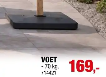 Hubo Voet aanbieding