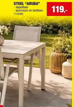 Hubo Stoel aruba aanbieding