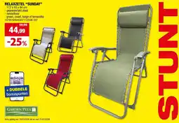 Hubo Relaxzetel sunday aanbieding