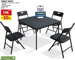 Hubo Tuinset fiesta aanbieding