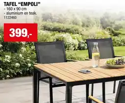 Hubo Tafel empoli aanbieding