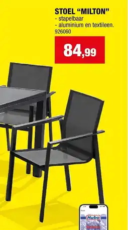 Hubo Stoel milton aanbieding