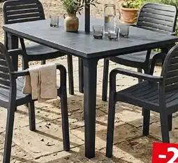 Hubo Tafel futura aanbieding