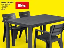 Hubo Tafel julie aanbieding