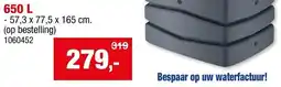 Hubo Regenton muurmodel aanbieding