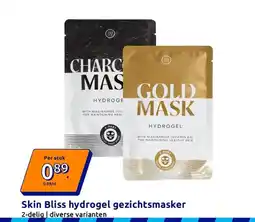 Action Skin Bliss hydrogel gezichtsmasker aanbieding