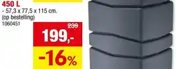 Hubo Regenton muurmodel aanbieding