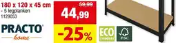 Hubo Zwart rek heavy duty aanbieding
