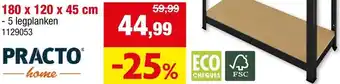 Zwart rek heavy duty