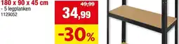Hubo Zwart rek heavy duty aanbieding