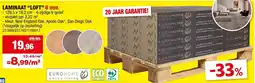Hubo Laminaat loft 8 mm aanbieding