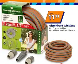 Action Uitrekbare Tuinslang aanbieding