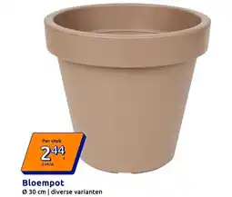 Action Bloempot aanbieding