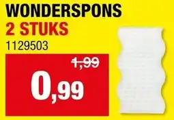 Hubo Wonderspons aanbieding