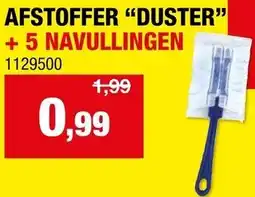 Hubo Afstoffer duster + 5 navullingen aanbieding