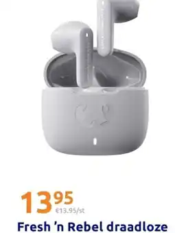 Action Fresh 'n Rebel draadloze oordopjes aanbieding