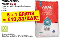 Hubo Zouttabletten axal aanbieding