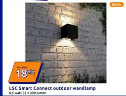 Action LSC Smart Connect outdoor wandlamp aanbieding
