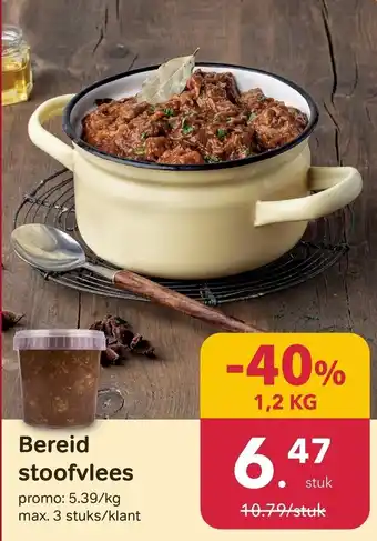 Bereid stoofvlees