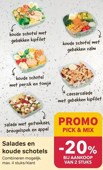 Salades en koude schotels