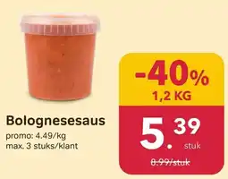 Bon Ap Bolognesesaus aanbieding