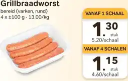 Bon Ap Grillbraadworst aanbieding