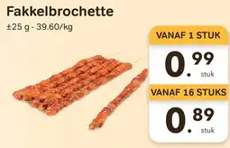 Bon Ap Fakkelbrochette aanbieding