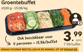 Bon Ap Groentebuffet aanbieding