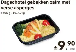 Bon Ap Dagschotel gebakken zalm met verse asperges aanbieding