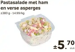 Bon Ap Pastasalade met ham en verse asperges aanbieding