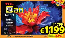 ElectroStock TCL QLED Google TV 85P8K aanbieding